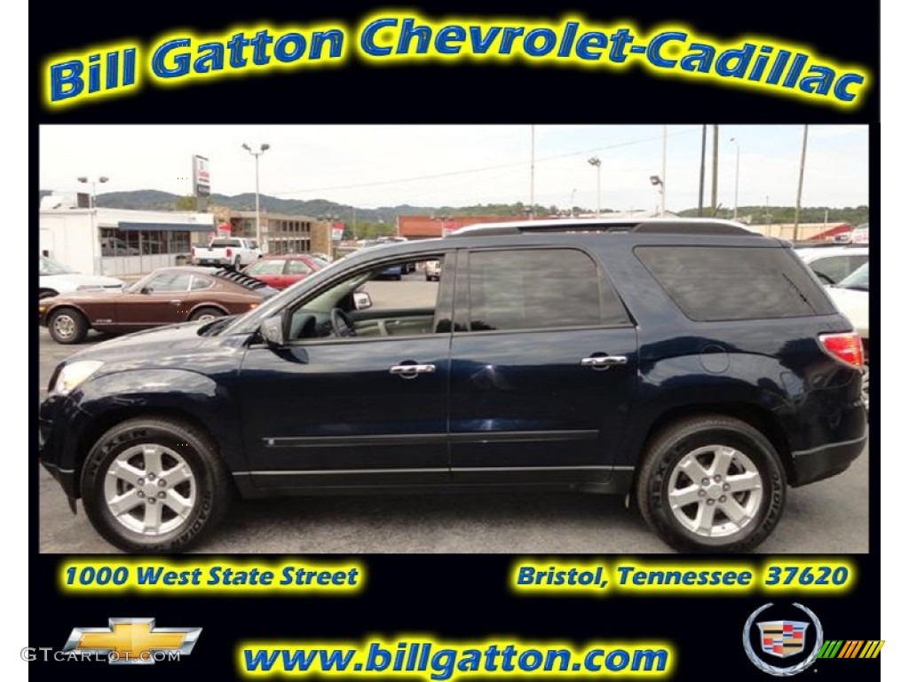 2007 Outlook XE AWD - Midnight Blue / Gray photo #1