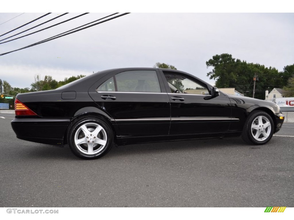 Black 2005 Mercedes-Benz S 430 Sedan Exterior Photo #54301519