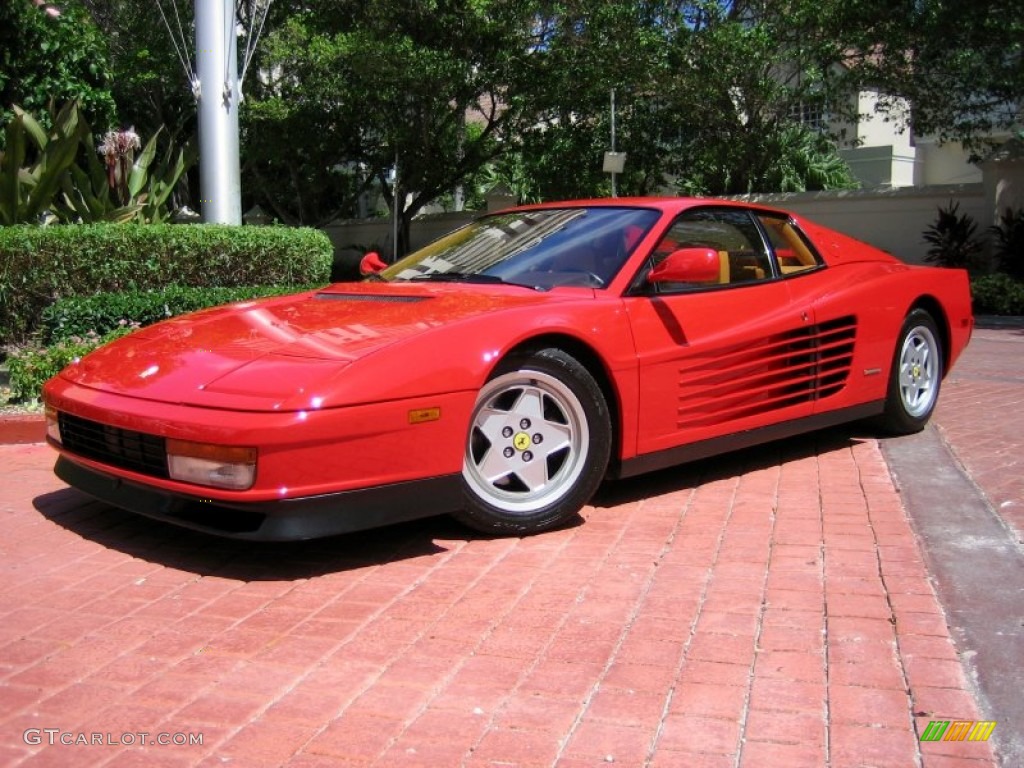 1990 Testarossa  - Rosso Corsa (Red) / Tan photo #3