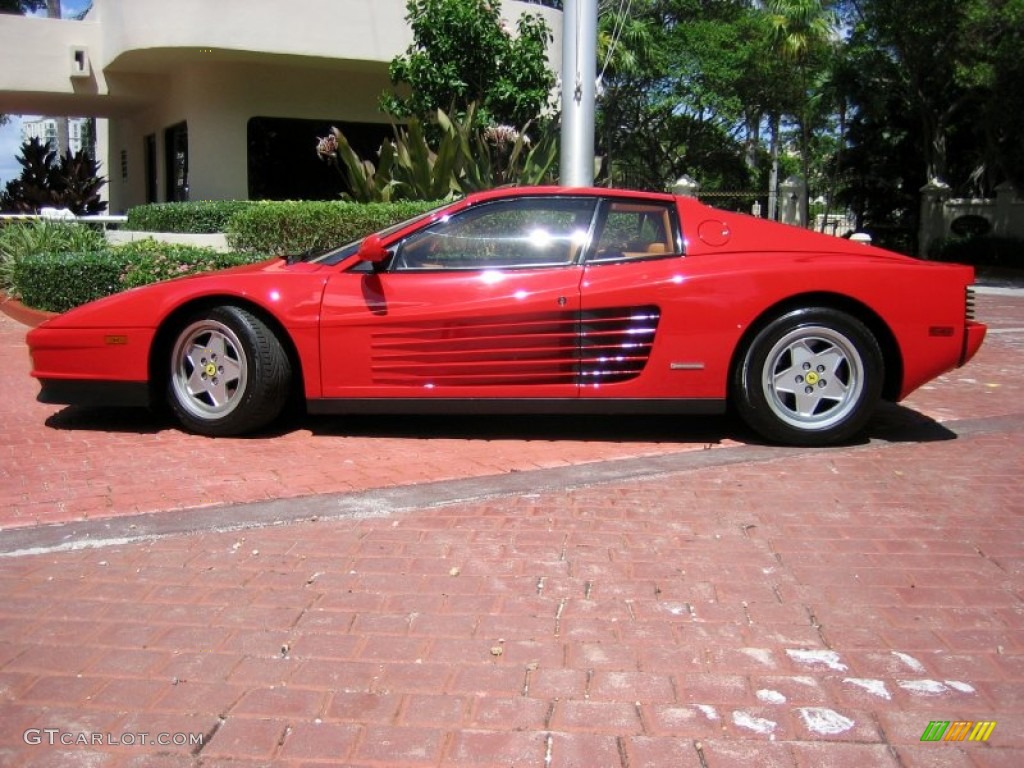 1990 Testarossa  - Rosso Corsa (Red) / Tan photo #6