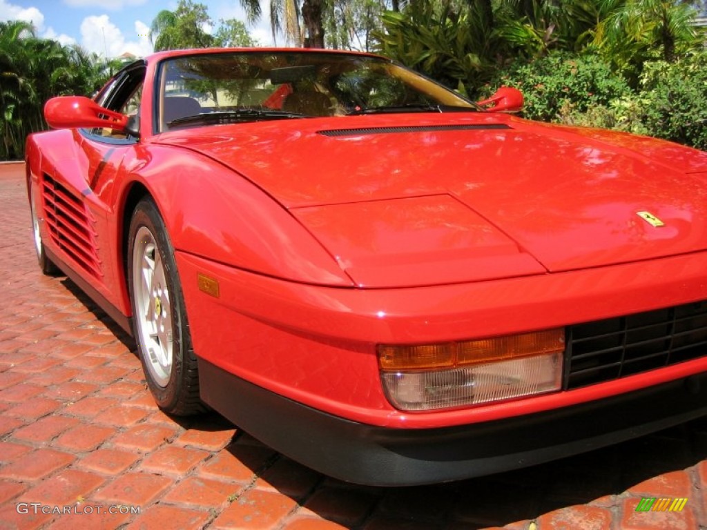 1990 Testarossa  - Rosso Corsa (Red) / Tan photo #9