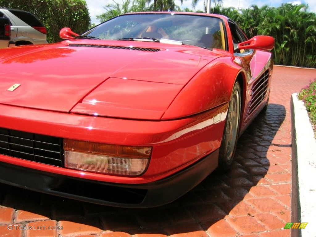 1990 Testarossa  - Rosso Corsa (Red) / Tan photo #10
