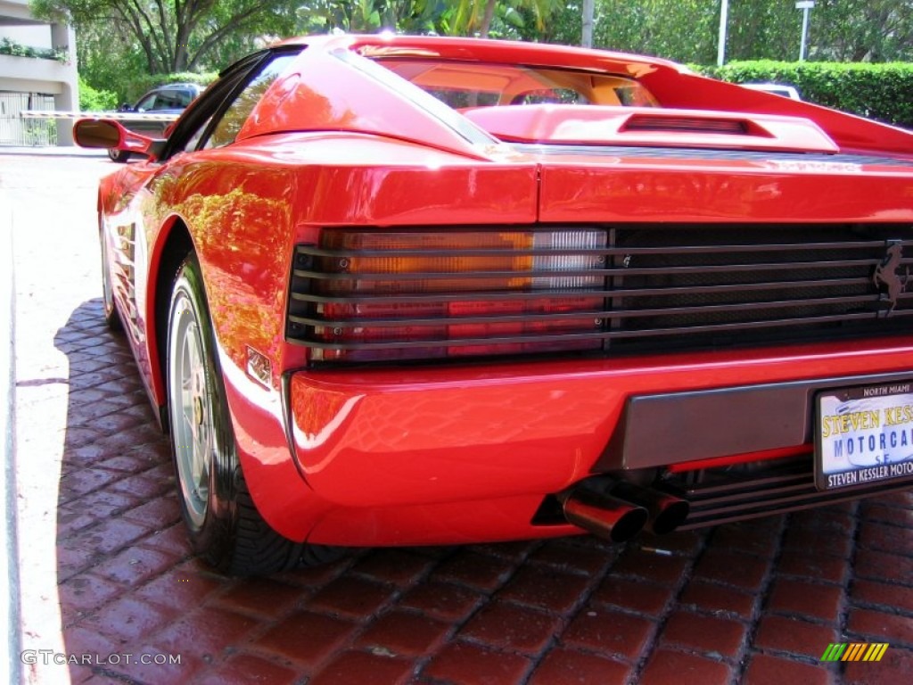 1990 Testarossa  - Rosso Corsa (Red) / Tan photo #11