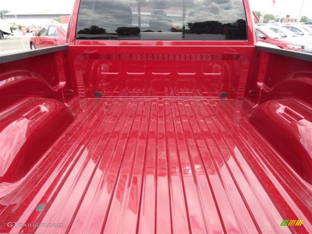 2011 Ram 1500 Big Horn Quad Cab 4x4 - Deep Cherry Red Crystal Pearl / Dark Slate Gray/Medium Graystone photo #4