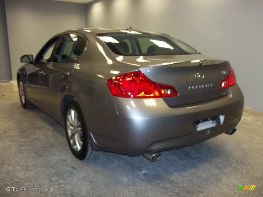 2008 G 35 x Sedan - Platinum Graphite Gray / Graphite photo #5