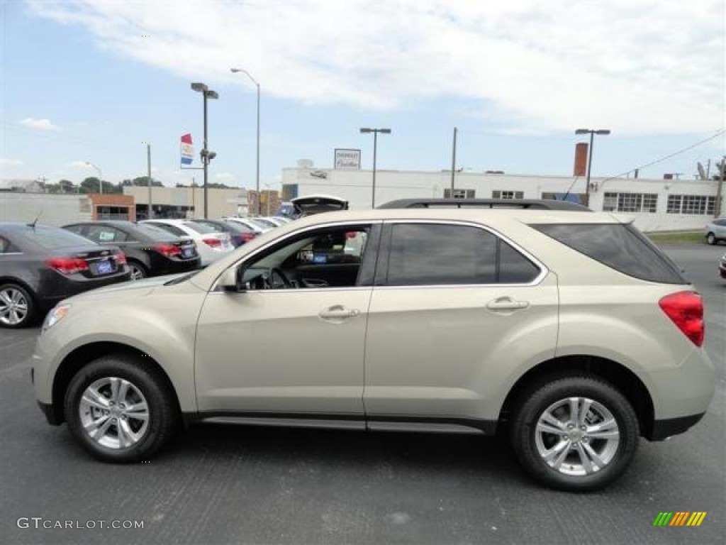 Gold Mist Metallic 2012 Chevrolet Equinox LT AWD Exterior Photo #54304413