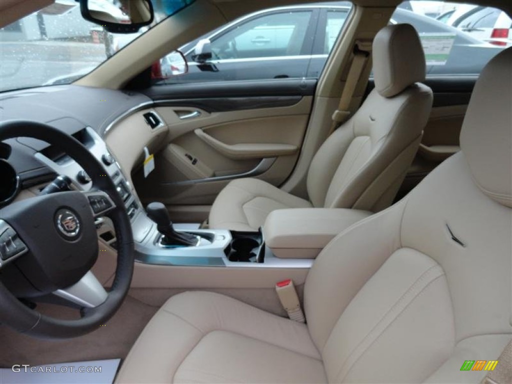 Cashmere/Cocoa Interior 2012 Cadillac CTS 3.6 Sedan Photo #54304665