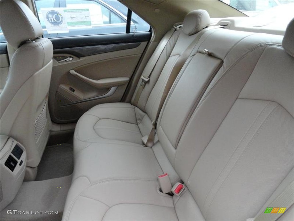 Cashmere/Cocoa Interior 2012 Cadillac CTS 3.6 Sedan Photo #54304674