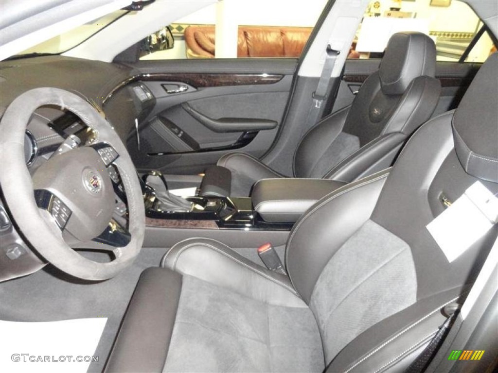 Ebony/Ebony Interior 2012 Cadillac CTS -V Sedan Photo #54304743