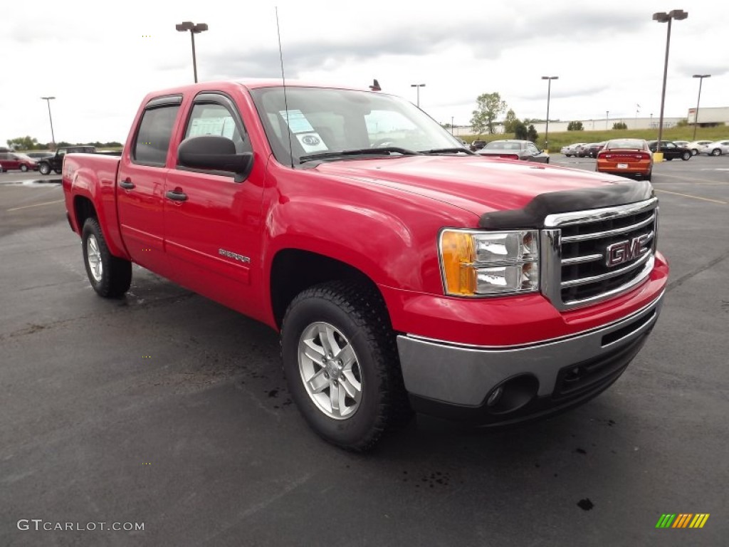 Fire Red 2012 GMC Sierra 1500 SLE Crew Cab 4x4 Exterior Photo #54305682