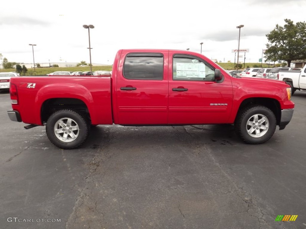 Fire Red 2012 GMC Sierra 1500 SLE Crew Cab 4x4 Exterior Photo #54305691