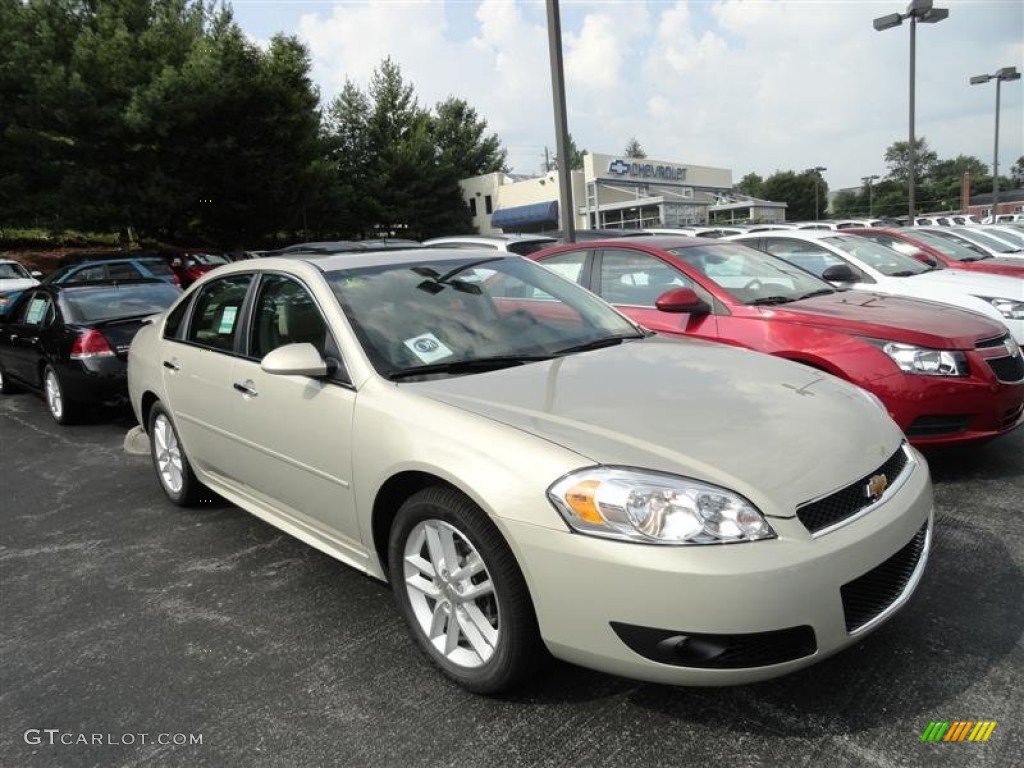 Gold Mist Metallic 2012 Chevrolet Impala LTZ Exterior Photo #54305798