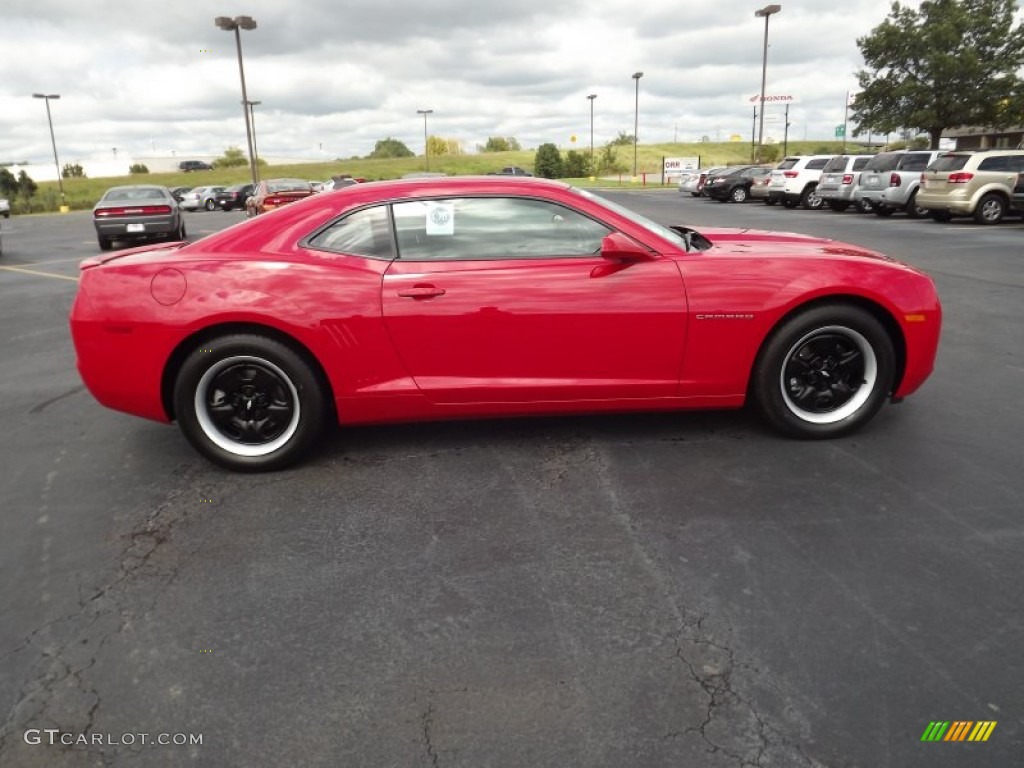 Victory Red 2012 Chevrolet Camaro LS Coupe Exterior Photo #54305844
