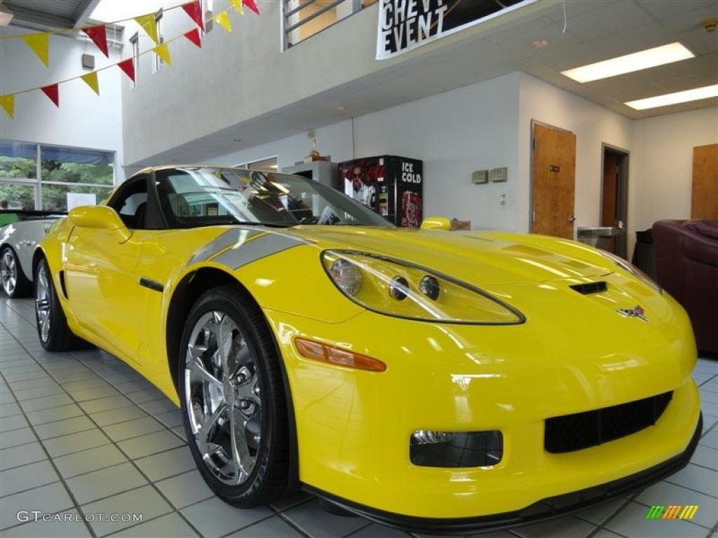 Velocity Yellow 2012 Chevrolet Corvette Grand Sport Coupe Exterior Photo #54306033