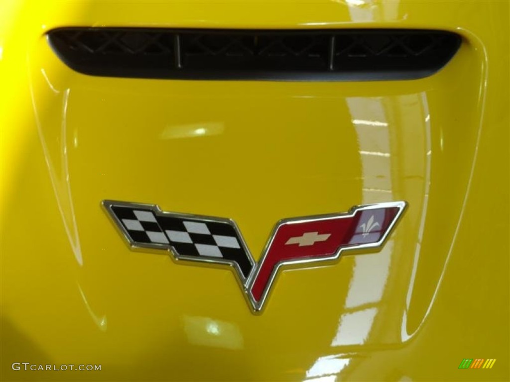 2012 Corvette Grand Sport Coupe - Velocity Yellow / Ebony photo #14