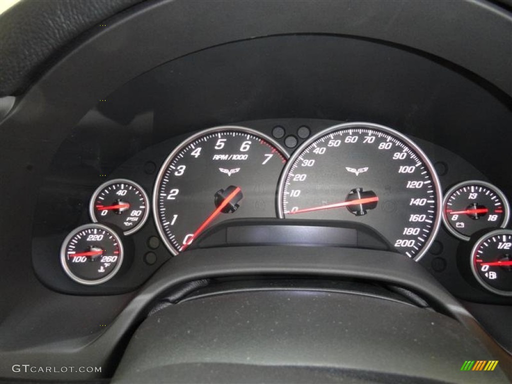 2012 Chevrolet Corvette Grand Sport Coupe Gauges Photo #54306216