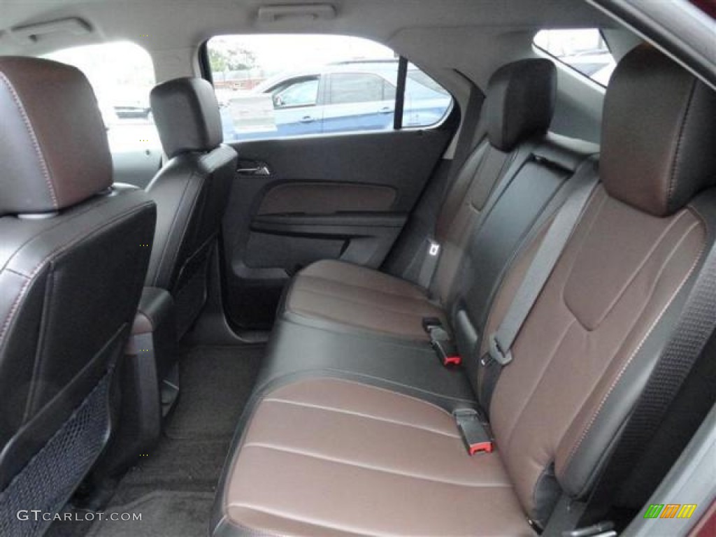 Brownstone/Jet Black Interior 2011 Chevrolet Equinox LTZ Photo #54306522