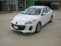 2012 Crystal White Pearl Mica Mazda MAZDA3 i Sport 4 Door  photo #1