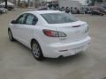 Crystal White Pearl Mica - MAZDA3 i Sport 4 Door Photo No. 3