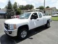 Summit White - Silverado 2500HD Extended Cab 4x4 Photo No. 2