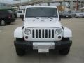 2012 Bright White Jeep Wrangler Unlimited Sahara 4x4  photo #8