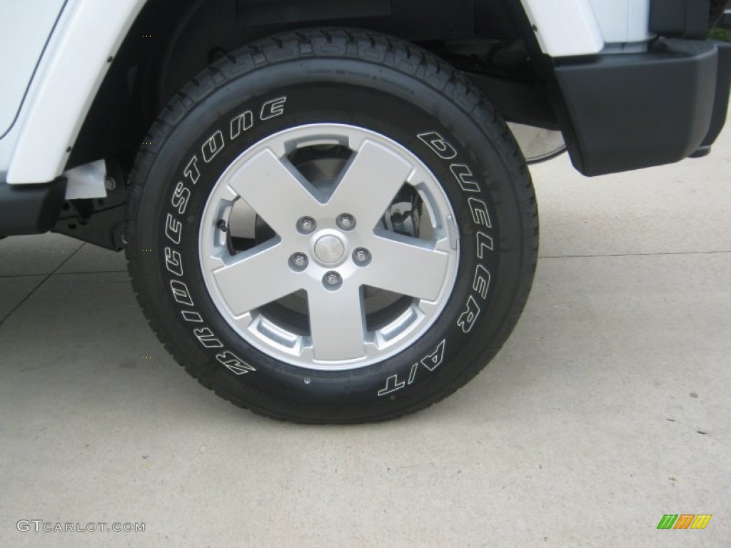 2012 Jeep Wrangler Unlimited Sahara 4x4 Wheel Photo #54307130