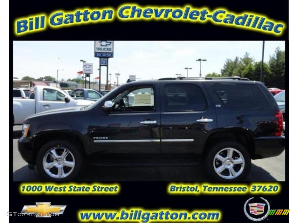 2011 Tahoe LTZ 4x4 - Black Granite Metallic / Ebony photo #1