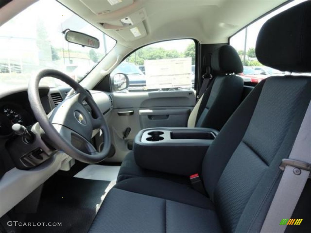 2011 Silverado 1500 Regular Cab - Sheer Silver Metallic / Dark Titanium photo #3