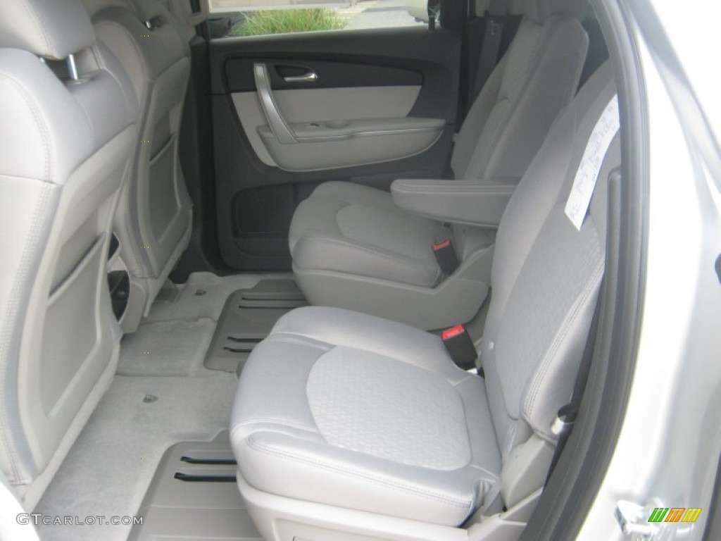 Light Titanium Interior 2012 GMC Acadia SLE Photo #54307998