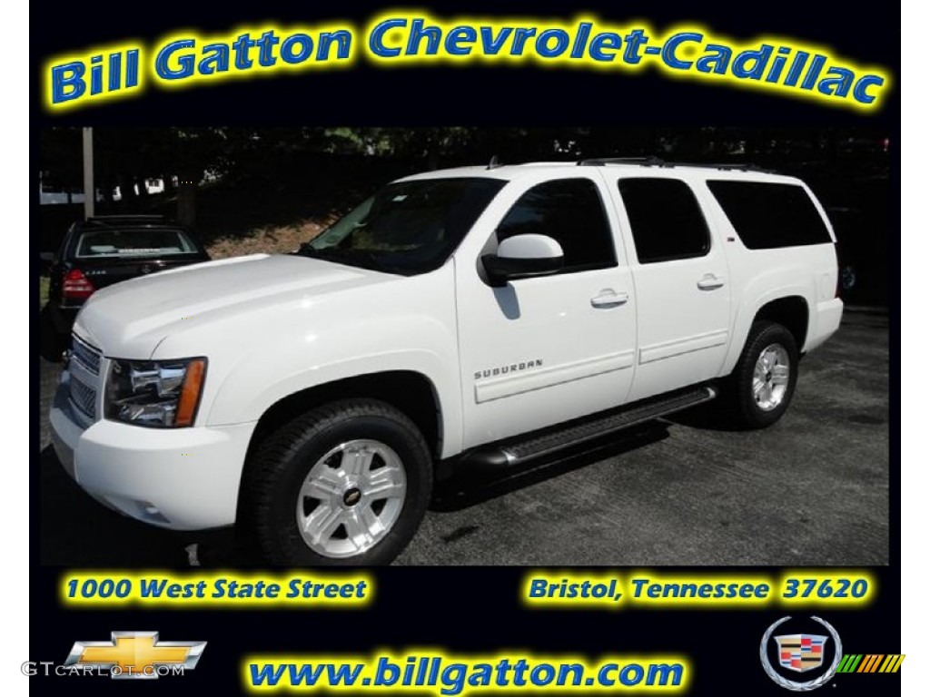 Summit White Chevrolet Suburban