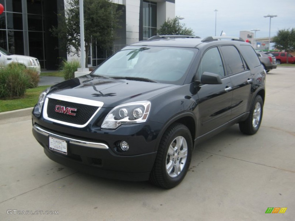 2012 Acadia SLE - Deep Blue Metallic / Light Titanium photo #1