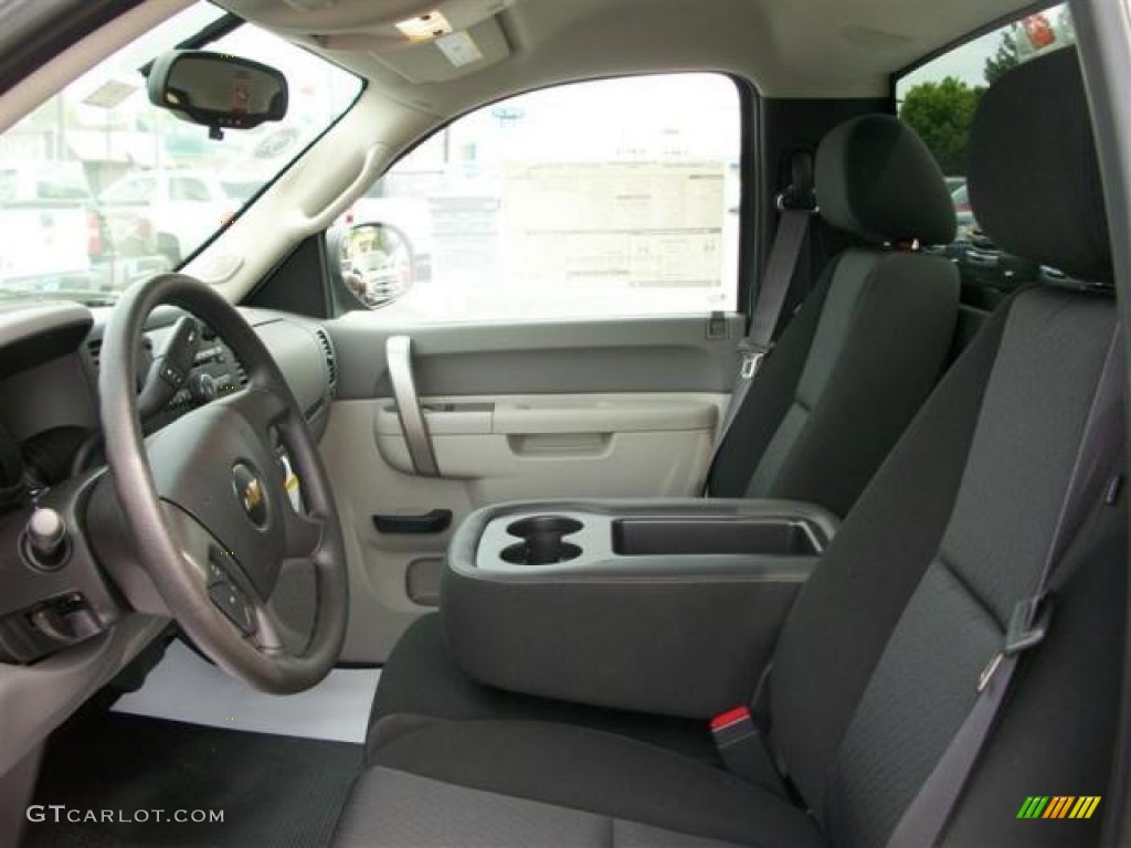 2011 Silverado 1500 Regular Cab - Sheer Silver Metallic / Dark Titanium photo #3