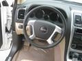 Cashmere 2012 GMC Acadia SLT Steering Wheel