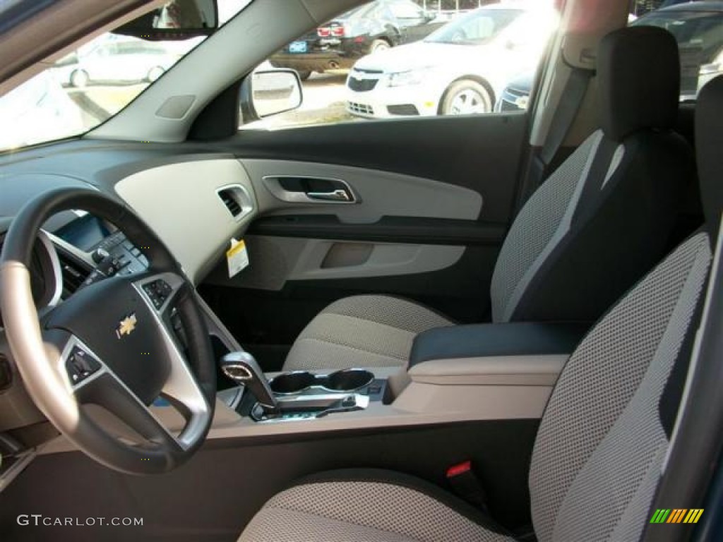2011 Equinox LT - Twilight Blue Metallic / Light Titanium/Jet Black photo #3