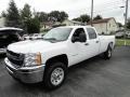 2011 Summit White Chevrolet Silverado 3500HD Crew Cab 4x4  photo #2