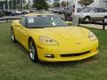 2008 Velocity Yellow Chevrolet Corvette Coupe  photo #2