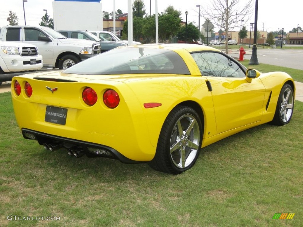 Velocity Yellow 2008 Chevrolet Corvette Coupe Exterior Photo #54309351
