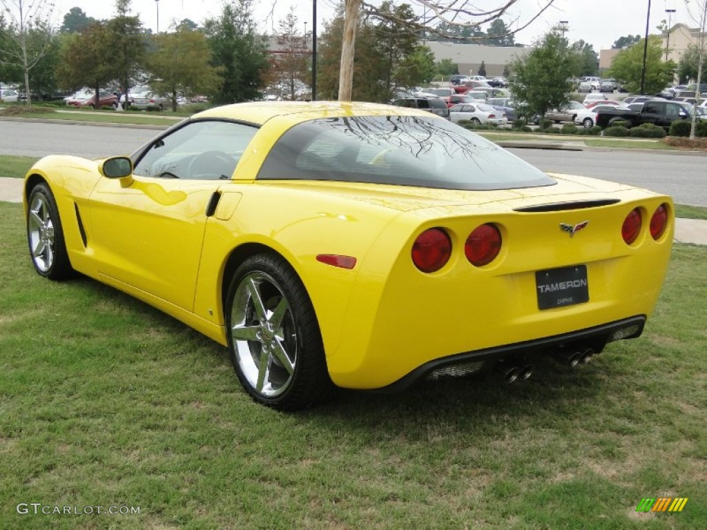 Velocity Yellow 2008 Chevrolet Corvette Coupe Exterior Photo #54309360