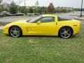 Velocity Yellow 2008 Chevrolet Corvette Coupe Exterior