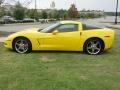 2008 Velocity Yellow Chevrolet Corvette Coupe  photo #7