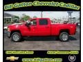 Victory Red 2011 Chevrolet Silverado 3500HD LT Crew Cab 4x4