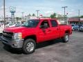 Victory Red - Silverado 3500HD LT Crew Cab 4x4 Photo No. 2