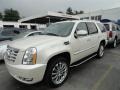 2011 White Diamond Tricoat Cadillac Escalade AWD  photo #2