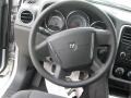 2011 Dodge Caliber Dark Slate/Medium Graystone Interior Steering Wheel Photo