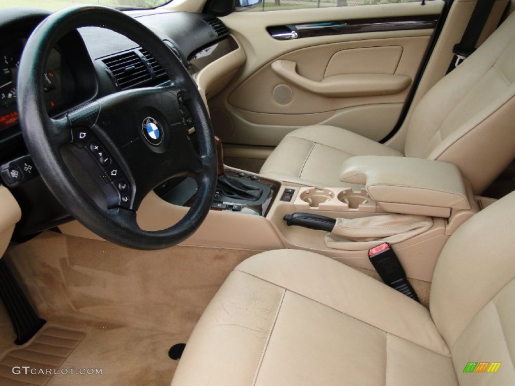 2000 3 Series 323i Sedan - Steel Blue Metallic / Sand photo #12
