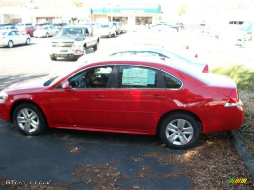 2011 Impala LS - Victory Red / Ebony photo #1