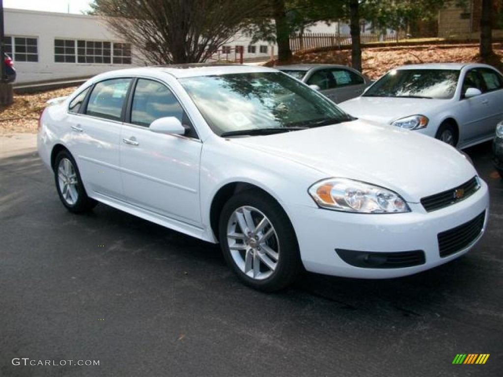 2011 Impala LTZ - Summit White / Gray photo #2