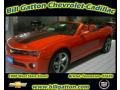 2011 Inferno Orange Metallic Chevrolet Camaro LT/RS Convertible  photo #1