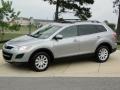 2010 Liquid Silver Metallic Mazda CX-9 Grand Touring  photo #9