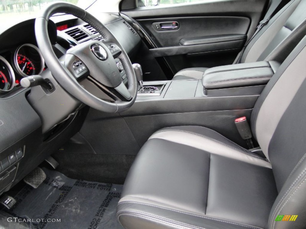 Black Interior 2010 Mazda CX-9 Grand Touring Photo #54312002